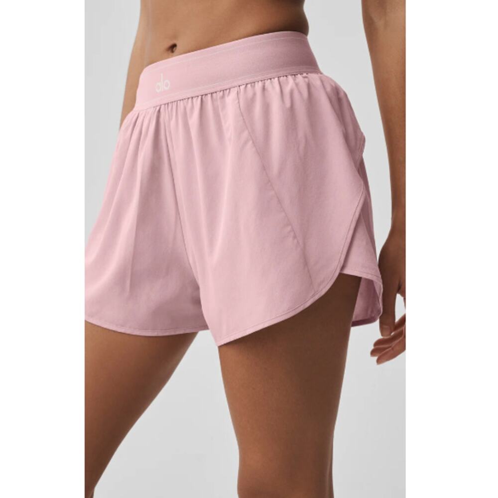 Alo Yoga Vintage Pink Match Point Short Size M - Picture 10 of 11